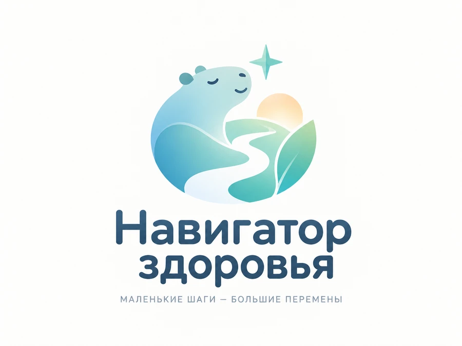 Digital Health Navigator logo: small steps, big changes